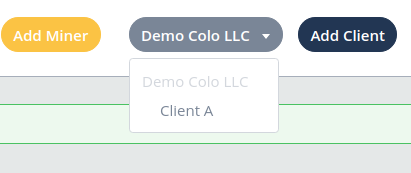 Switching to Client A's dashboard.