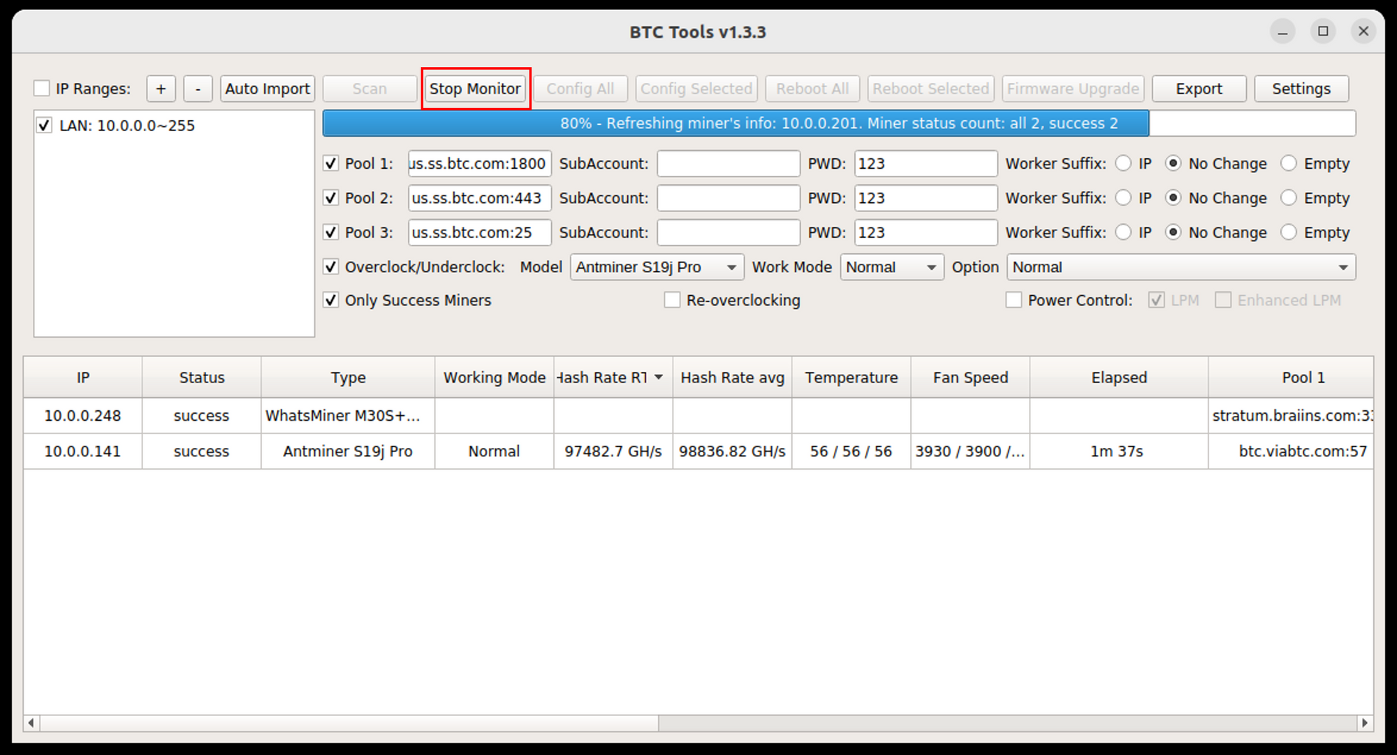 btc tool zip